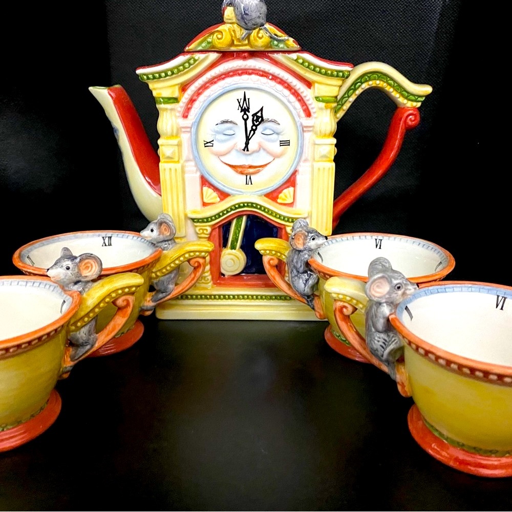 Dept 56 Tea Set - Picture 3 of 10